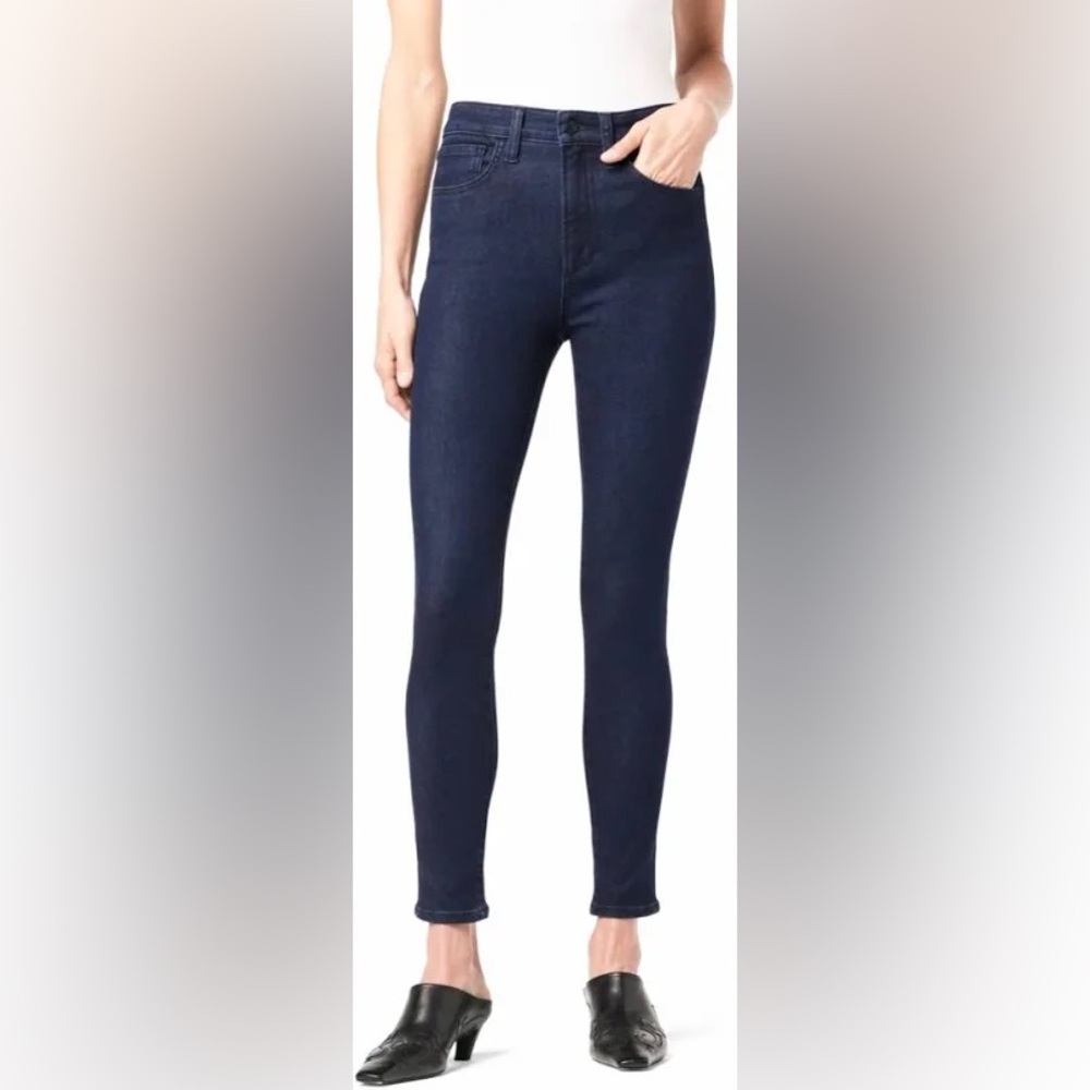 Joe’s Jeans Clementine High Rise Skinny Ankle Jeans Dark Wash Size 25 Stretch